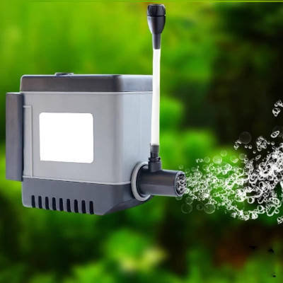 Máy bơm nước Atman AT 303S 6W 600L/Hr cho hồ cá cảnh mini siêu bền, Bảo hành uy tín