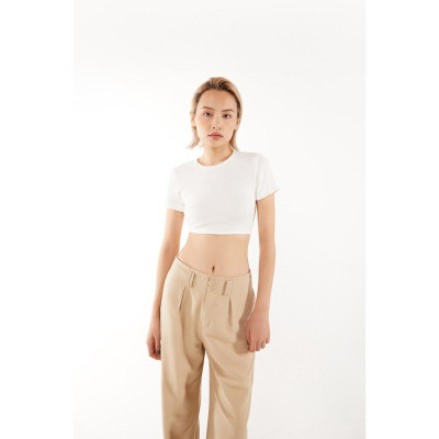 DOTTIE - Áo thun tay ngắn hở lưng nữ T0578