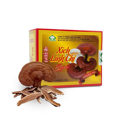[Freeship Xtra] Nấm Linh Chi Nhật Cắt Lát 100g (Linh Chi Đỏ): Tăng Sức Đề Kháng, Bồi Bổ, Thanh Lọc Cơ Thể.
