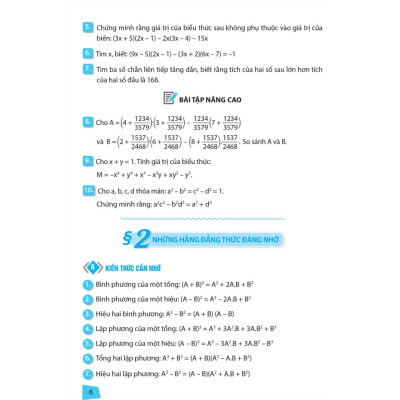 SÁCH - RÈN KĨ NĂNG HỌC TỐT TOÁN 8