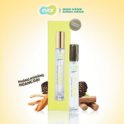 PHÓNG KHOÁNG HOANG DẠI - Nước hoa unisex F-TWO A TOUCH OF SANDAL 10ml | EVOR
