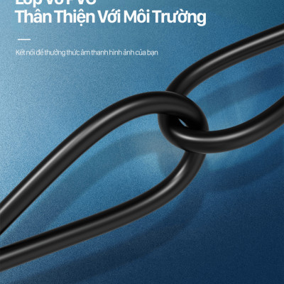 Cáp mạng Lan Cat8 tốc độ siêu cao 40Gbps SSTP dài 0.5 - 5m 10m 15m Vention - Hàng chính hãng