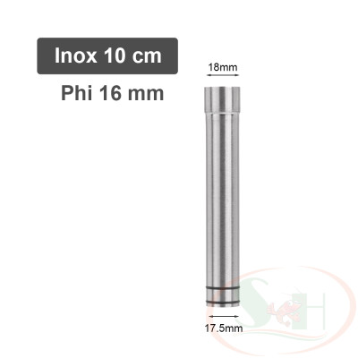 Thanh nối dài ống in out 12 / 16 mm extendable pipe dây lọc thùng bể cá tép thủy sinh
