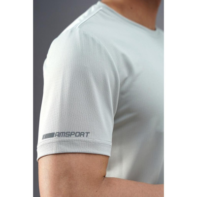 Áo Thun Thể Thao Nam AM SPORT1 TSM233 Cổ Tròn Thoáng Khí, Không Bai Xù, Nhanh Khô, Co Giãn Tốt