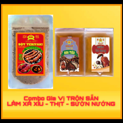 Gia vị trộn sẵn làm THỊT XÁ XÍU