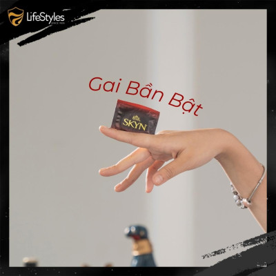 Combo Yêu Lại Từ Đầu - Bao cao su Lifestyles Skyn Intense Nonlatex 10 bao + 1 Bao cao su LifeStyles Zero 12 bao