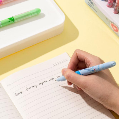 Bút Máy Nhựa Deli 0.5 mm - Phiên Bản Sơn Tùng M-TP Giới Hạn - Deli Q887 - Màu Xanh Lá