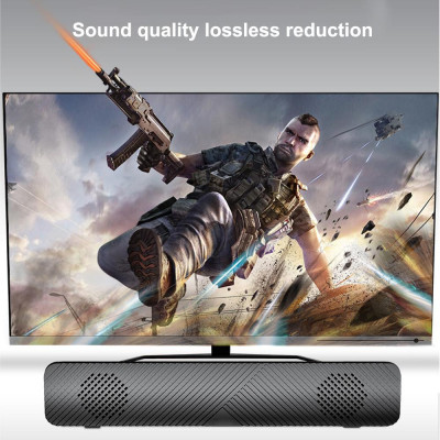 Loa có dây 3.5mm SADA V-108 siêu trầm cho máy tính có hỗ trợ USB