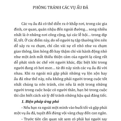 Phòng Tránh Tai Nạn Nơi Công Cộng - Vietnambook