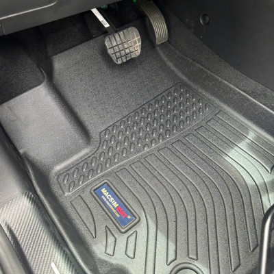 Thảm lót sàn xe ô tô VinFast VF e34 Nhãn hiệu Macsim chất liệu nhựa TPE cao cấp màu đen