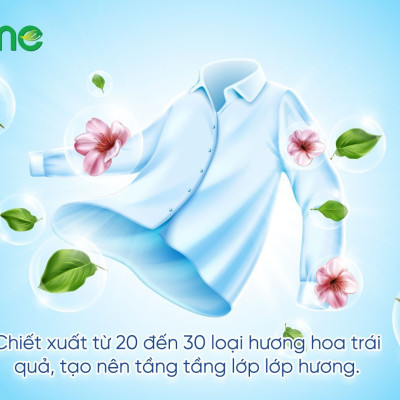 Nước Giặt Xả Công Nghệ Sinh Học Bell Home Hương Sang Trọng 3,2kg