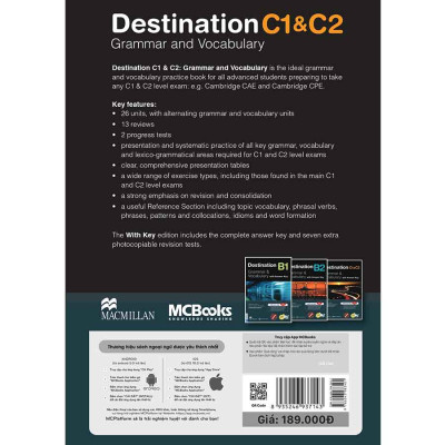 Destination C1 & C2 – Grammar & Vocabulary with Answer Key