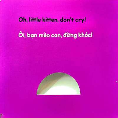 Lật Giở Song Ngữ - Đừng Khóc Nhé - Bìa Cứng