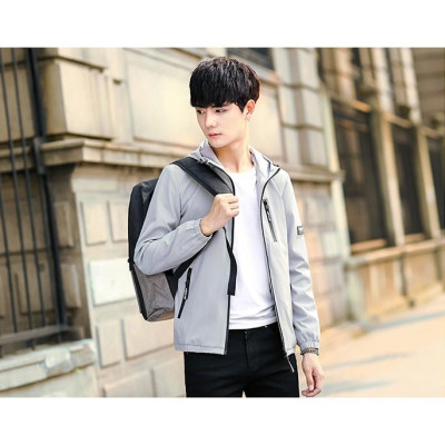 ÁO KHOÁC DÙ NAM 2 LỚP CÓ NÓN 