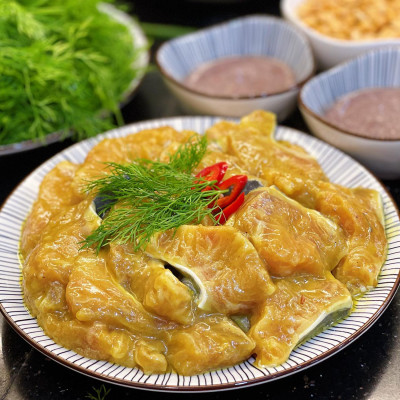 Mắm tôm ngon Lê Gia can 2l cho nhà hàng bún đậu chả cá