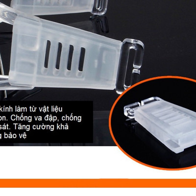 Kính Bảo Vệ Chơi Thể Thao, Bóng Rổ, Bóng Đá Chống Sương Mù, Mồ Hôi Cao Cấp - Có Thể Lắp Mắt Kính Cận