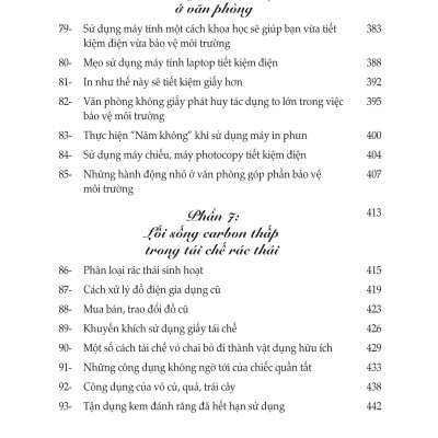 Hướng Đến Cuộc Sống Carbon Thấp Thân Thiện Với Môi Trường