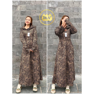 Áo chống nắng toàn thân vải Umi lạnh dày mịn dài phủ kín chân chống nắng cực tốt mẫu mới 2021