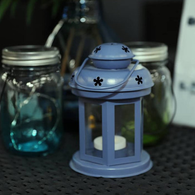 Đèn trang trí | JYSK Audhumle | kim loại/thủy tinh | nhiều màu | DK10xC15cm