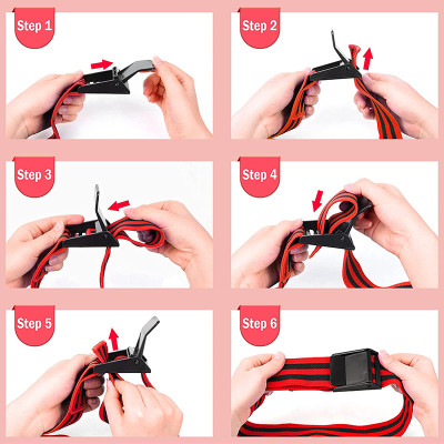 Dây Đai Hạn Chế Lưu Lượng Máu BFR AOLIKES 7990 - Hỗ Trợ Tập Gym, Tăng Cơ, Siết Cơ Khi Tập Luyện