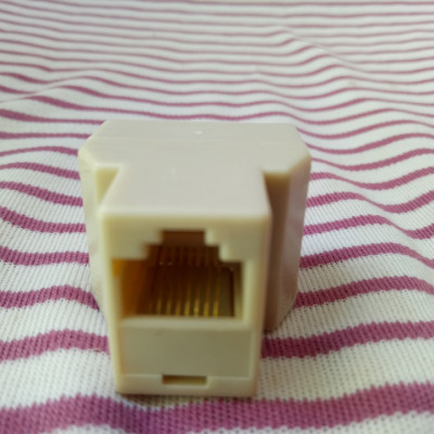 Combo 5 cái đầu nối mạng LAN RJ45 từ 1 ra 2 - Chia mạng RJ45 1 RA 2 - Hàng chính hãng