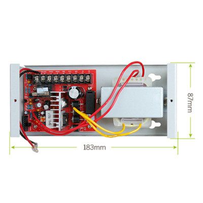 Bộ đổi nguồn UPS- E210 -12V-5A chuyên dùng cho máy chấm công, hệ thống kiểm soát ra vào - Hàng nhập khẩu
