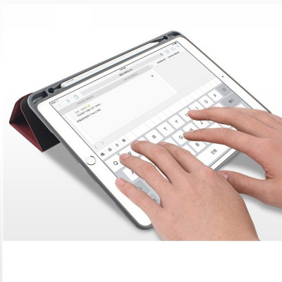 Bao da Mutural Tailor dựng đứng có khay bút dành cho iPad Pro 12.9 inch ( 2020 ) - Hàng chính Hãng