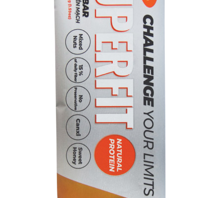 SUPERFIT - THANH NĂNG LƯỢNG YẾN MẠCH - VỊ BÍ - HỘP (6 THANH)