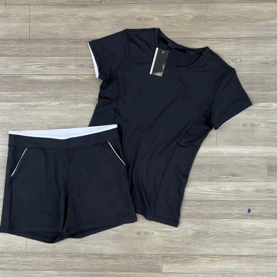 Quần Short Áo Thun Thể Thao Nữ Chơi Tennis Cầu Lông Chạy Bộ