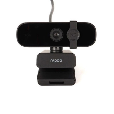 Rapoo C280 Webcam 2K HD Với USB2.0 Với Nắp Đậy Camera Có Thể Xoay Mic - Hàng Chính Hãng