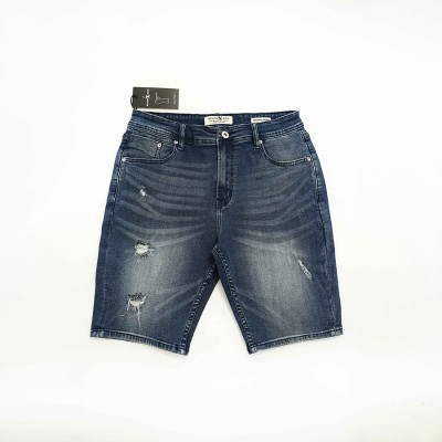 Quần Short Jeans Nam Cao Cấp HUNTER X-RAYS S35 Form Slimfit Màu Xanh S35