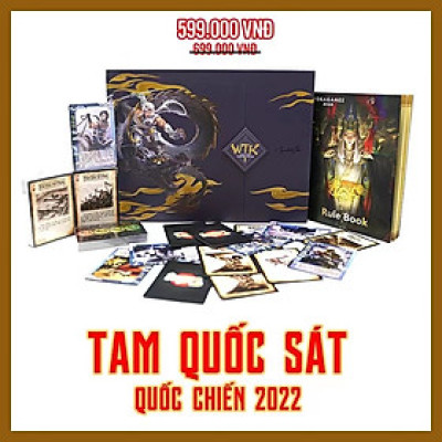 Tam Quốc Sát QUỐC CHIẾN - 2022 (hàng chính hãng)