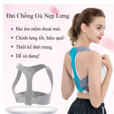 Đai Chống Gù Lưng Cải Thiện Cột Sống người lớn dân văn phòng giúp cải thiện gù lưng tăng chiều cao và thân hình cân đối 