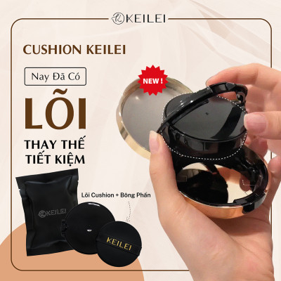 [ COMBO 1 Cushion + 2 Lõi cushion] Phấn nước đa năng 3trong1 KEILEI - 3 in 1 radiance cushion KEILEI