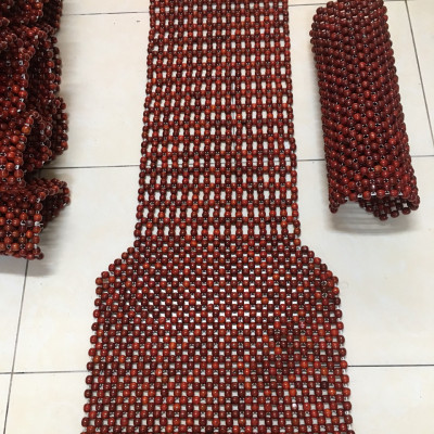 Lót Ghế Hạt Gỗ Nhãn, Hương, Pơ Mu Cho Ghế Ô Tô