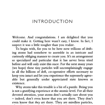 A Short History of Nearly Everything