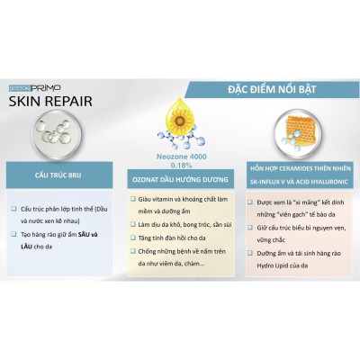 Kem Bôi Viêm Da Cơ Địa, Chàm Da, Eczema, Da Nứt Nẻ DottorPrimo Skin Repair - Giảm Mẩn Ngứa, Thô Ráp (Tuýp 20-50ml)