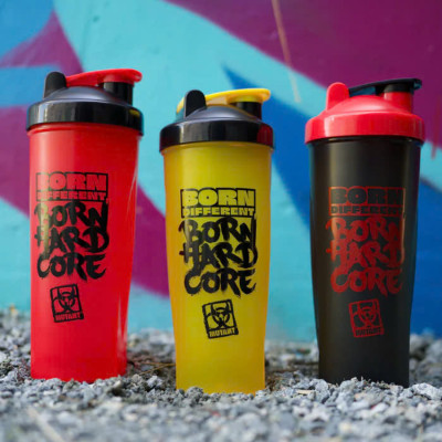 Bình Nước Tập Gym Shaker Mutant Born Different Born HardCore 1 Lít