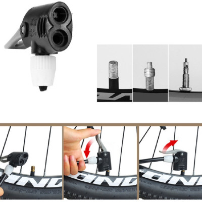 Bơm Hơi Hợp Kim Dùng Chân Cho Xe Máy , Xe Đạp NHONOR Có Đồng Hồ Đo Áp Suất- Hàng Chính Hãng ( Tặng Kèm Kim Bơm Banh Và Bơm Thú Hơi ) 