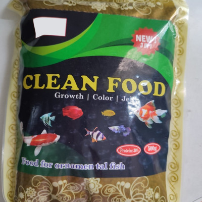 6 Gói Thức Ăn Cá Cảnh, cám Cá Koi hạt nhỡ 3mm (Cho cá size 8cm trở lên) - Nhanh lên size, lên màu, tăng cường sức đề kháng 500Gr