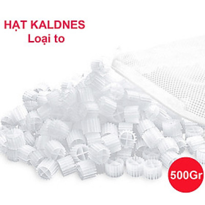 500GR Hạt Kaldnes LOẠI TO vật liệu lọc nước bể cá, tạo oxy hồ thủy sinh cao cấp