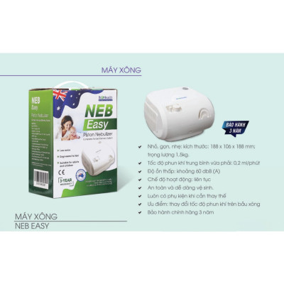 TRỌN BỘ MÁY XÔNG KHÍ DUNG NEB EASY