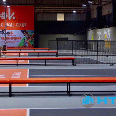 Sơn phủ Sân Thể Thao HTS SPORT cho sân Pickleball, Tennis, Cầu lông, Bóng rổ, Tennis, sân khác thùng nhỏ 5kg