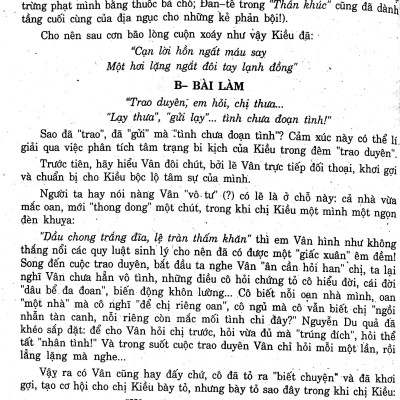 Ôn Tập Thi Tốt Nghiệp Trung Học Phổ Thông Quốc Gia Môn Ngữ Văn