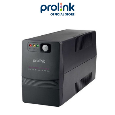 Bộ lưu điện UPS PROLiNK PRO2000SFCU (2000VA) công suất 1200W, tích hợp bộ AVR, sạc siêu nhanh, dùng cho PC, Camera, Wifi - Hàng chính hãng