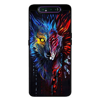 Ốp Lưng Dành Cho Samsung A80 mẫu Sói Nhiều Màu - Hàng Chính Hãng