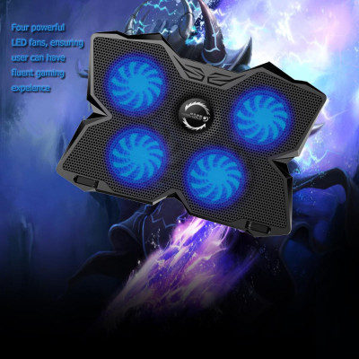 Quạt tản nhiệt cho máy tính COOL COLD có giá đỡ và đèn LED