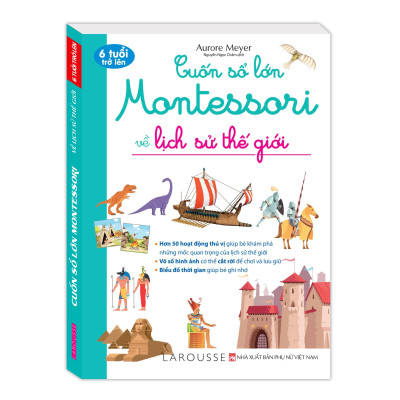 Sách - Cuốn Sổ Lớn Montessori - Combo 3 Cuốn - Bìa Mềm - Minh Thắng