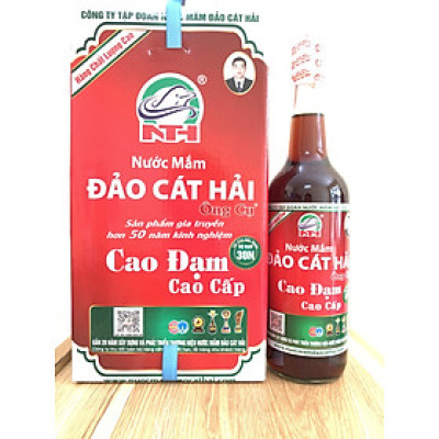 Nước mắm Cá Thu Cao Đạm cao cấp 30 độ, dung tích 650ml