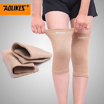 Băng Bảo Vệ Đầu Gối Đàn Hồi Co Giãn AOLIKES A-7316 Thoáng Khí, Chống Trượt Hỗ Trợ Đầu Gối